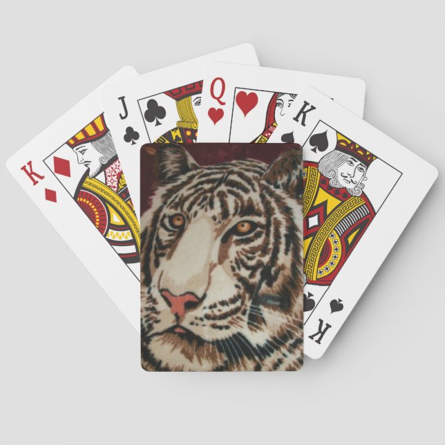 Tiger Spielkarten (Rückseite)