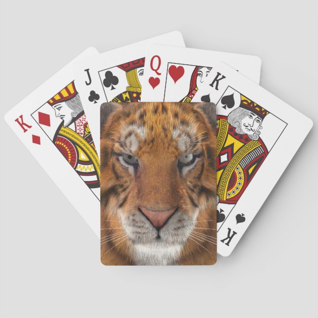 Tiger Spielkarten (Rückseite)