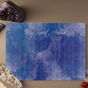 Tiger Spirit Animal Decoration Cutting Board Schneidebrett