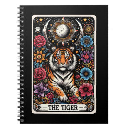 Tiger Spirit Tarot Card Notebook Notizblock