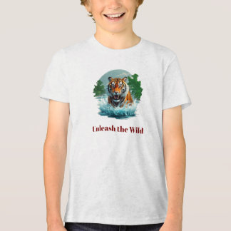 Tiger Splash: Sammlung des T - Shirt Fierce River 