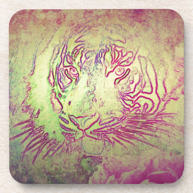 Tiger Spring Untersetzer (Vorderseite)