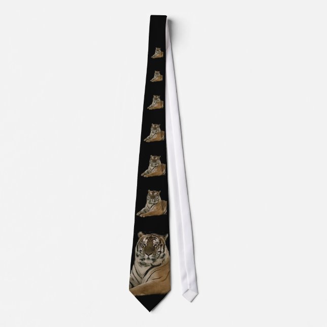 Tiger StaplungsKrawatte Krawatte (Vorderseite)