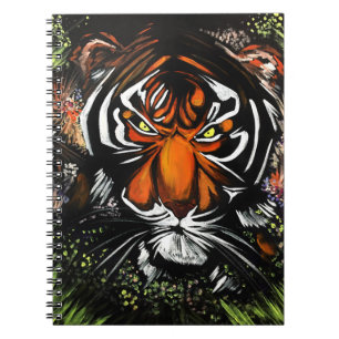 Tiger Stare Notizblock