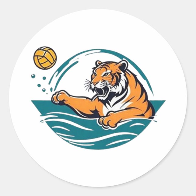 Tiger Sticker (Vorderseite)