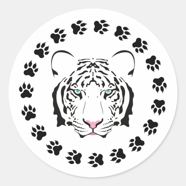 Tiger Sticker (Vorderseite)