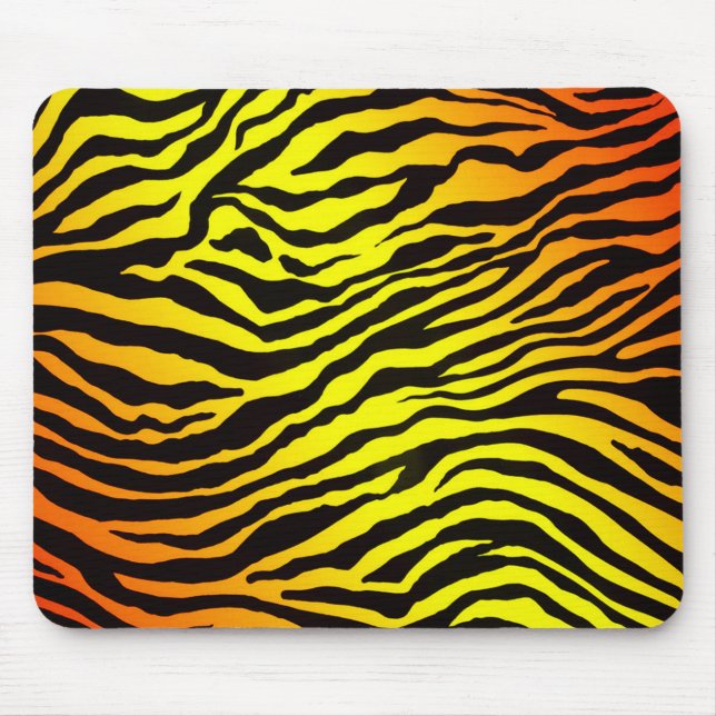 Tiger-Streifen Mousepad (Vorne)