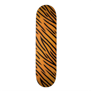 Tiger-Streifen-Muster Skateboard