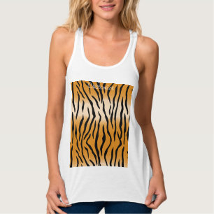 Tiger Streifen Muster Thunder_Cove Tank Top