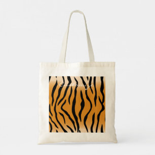 Tiger Streifen Muster Thunder_Cove Tragetasche