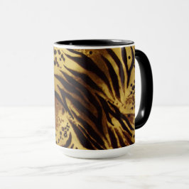 Tiger-Streifen-Safari-Druck-Kaffee-Tasse Tasse