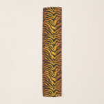 Tiger-Streifen Schal<br><div class="desc">Tierdrucke sind modern. Stilistieren Sie Ihren Kleiderschrank mit diesem klassischen orangen und schwarzen Tigerprint.</div>