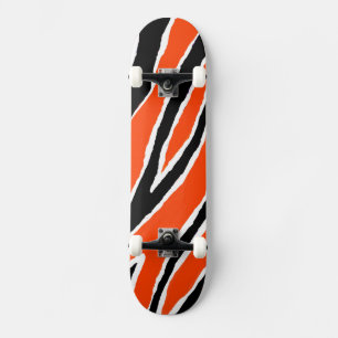Tiger Streifen Skateboard