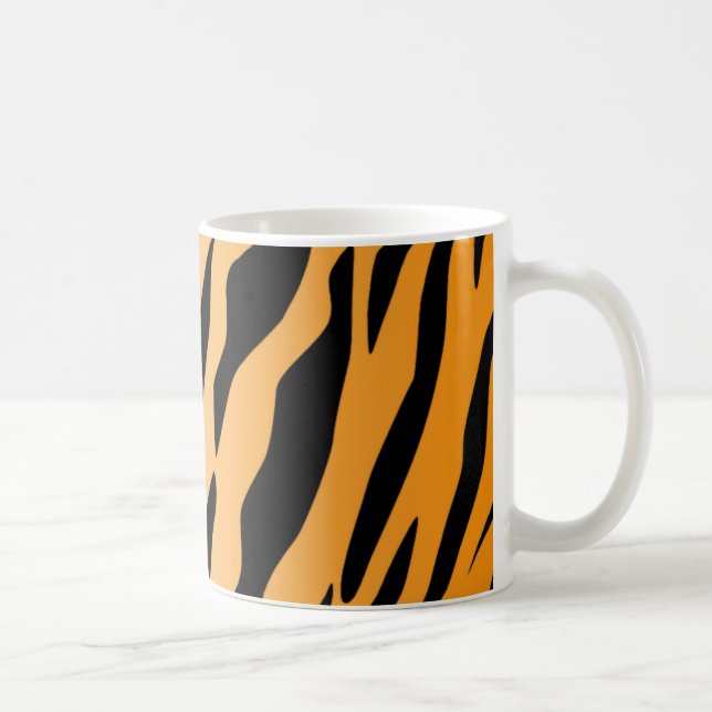 Tiger-Streifen Tasse (Rechts)