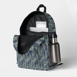 Tiger-Streifen-Wald-Militär-Tarnmuster Bedruckter Rucksack