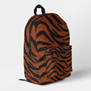 Tiger-Streifen-Wildmuster Bedruckter Rucksack