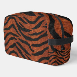Tiger-Streifen-Wildmuster Waschbeutel
