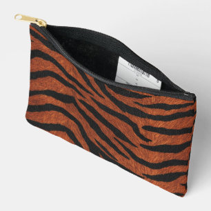 Tiger-Streifen-Wildmuster Zubehörtasche