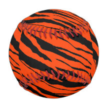 Tiger Strip Baseball-Black-Design 2