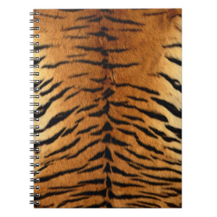 Tiger Strip Fur Print Notizblock