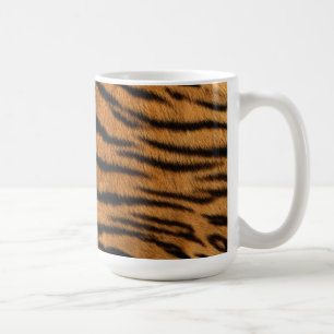 Tiger Strip Fur Print Tasse