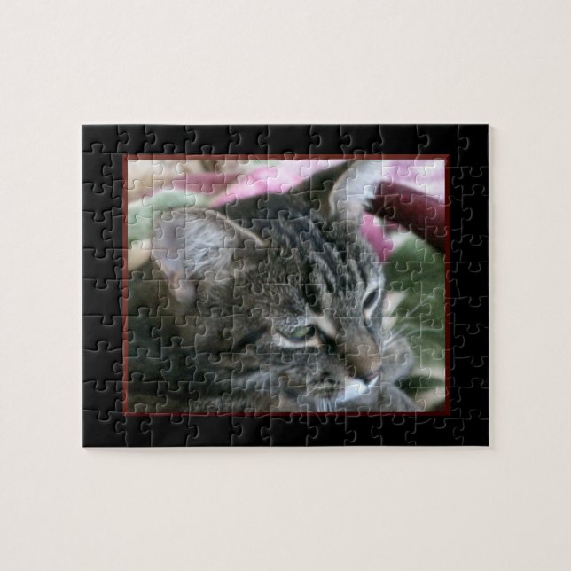 Tiger Stripe Kitty Puzzle (Horizontal)