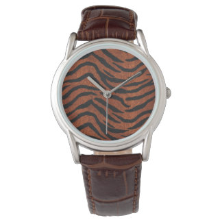 Tiger Stripe Wild Pattern Armbanduhr