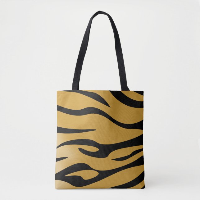 Tiger Stripes Allover Tasche (Vorderseite)
