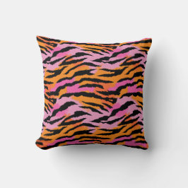 Tiger Stripes Animal Print Bold & Glamour Kissen