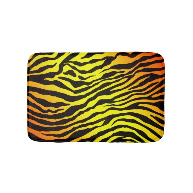 Tiger Stripes Badematte (Vorderseite)
