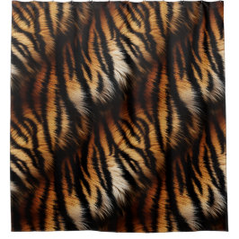 Tiger Stripes Duschvorhang