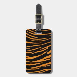Tiger Stripes Gepäckanhänger