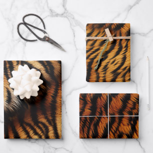 Tiger Stripes Geschenkpapier Set