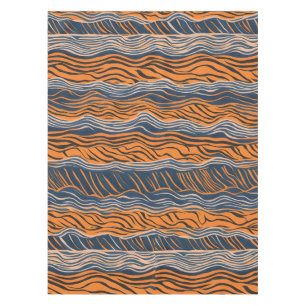 Tiger Stripes Inspiriertes Design Tischdecke