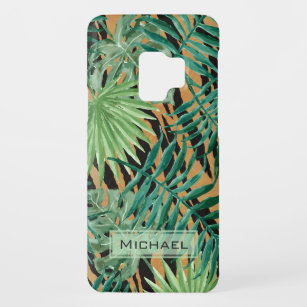 Tiger Stripes Jungle Camouflage Personalisiert Case-Mate Samsung Galaxy S9 Hülle