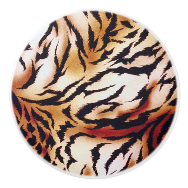 TIGER STRIPES KERAMIKKNAUF (Vorderseite)