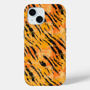 Tiger Stripes Orange Muster Case-Mate iPhone Hülle