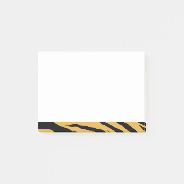 Tiger Stripes Post-Itanmerkungen Post-it Klebezettel (Vorderseite)
