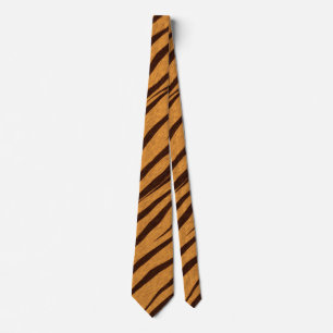 Tiger Stripes Skin-Muster personalisieren Krawatte