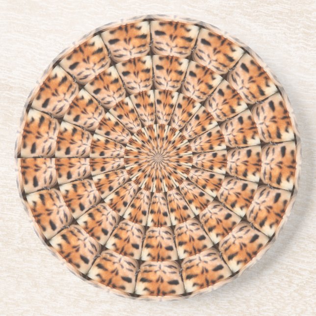 Tiger Stripes Untersetzer (Vorne)