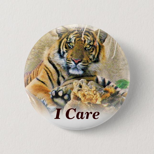 Tiger, Suche_ Button (Vorderseite)