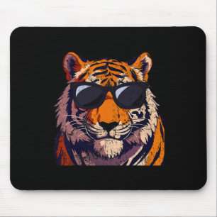 Tiger Sungles Birthday Kostüm Pajama Zoo Men Wome Mousepad