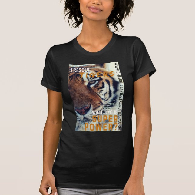 Tiger-SuperPower T-Shirt (Vorderseite)