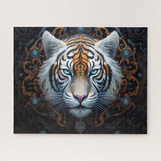 Tiger Surreal Fantasy Art Puzzle (Horizontal)