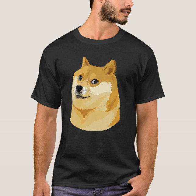 Tiger Swole Dogecoin Krypto Meme HODL Dogepar T-Shirt (Vorderseite)