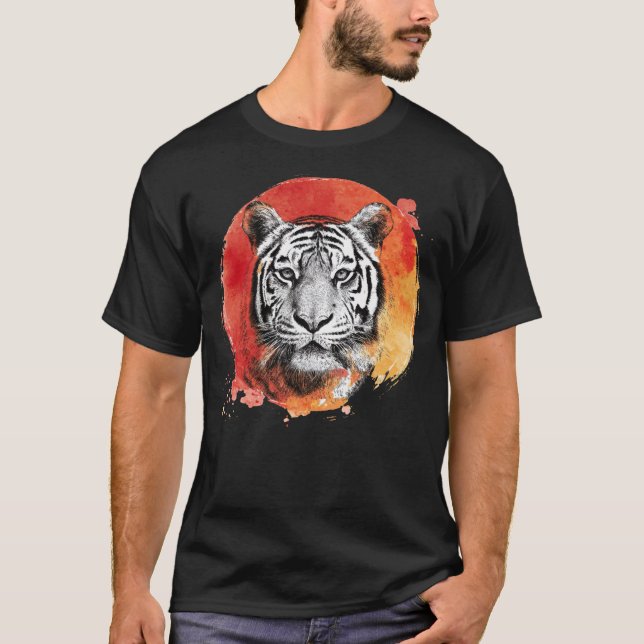 Tiger symbol of courage T-Shirt (Vorderseite)