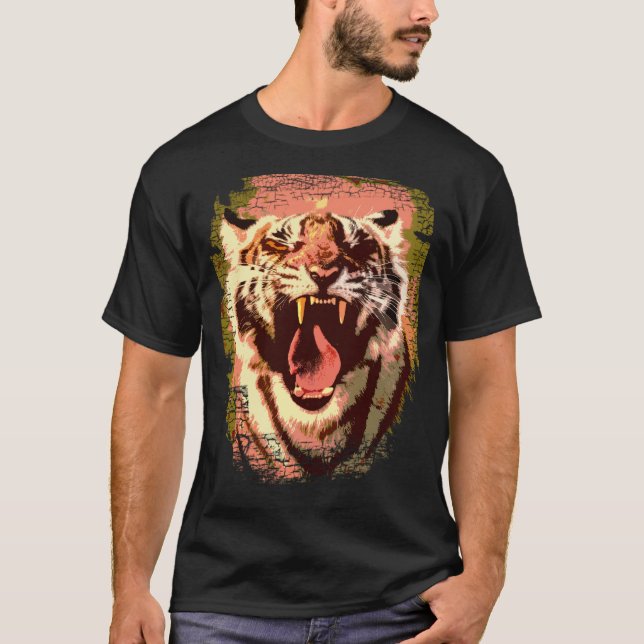 Tiger t Shirt (Vorderseite)