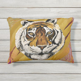 Tiger Tai Chi Tiger Face Kissen Für Draußen