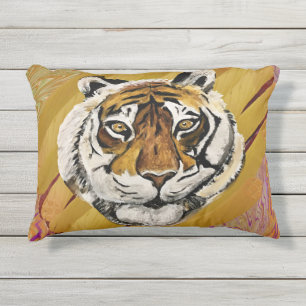 Tiger Tai Chi Tiger Face Kissen Für Draußen