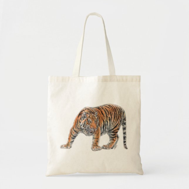 Tiger-Tasche Tragetasche (Vorne)